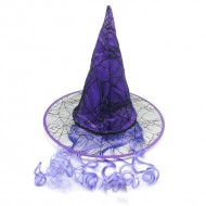 Halloween Purple Witch Hat